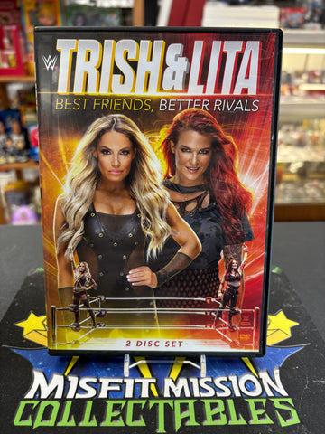 WWE DVD Trish & Lita Best Friends, Better Rivals 2 Disc Set