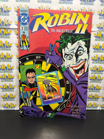 DC Comics Robin II The Joker’s Wild #2 Comic Book Hologram Cover
