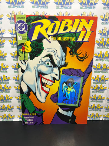 DC Comics Robin II The Joker’s Wild #1 Comic Book Hologram Cover