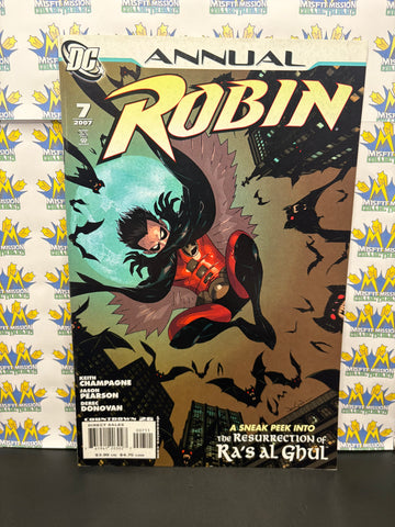 2007 DC Comics Annual Robin #7 Comic Book