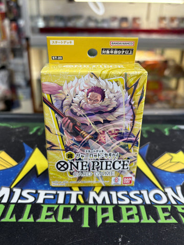 Bandai One Piece TCG Starter Deck ST-20 Charlotte Katakuri Japanese Ed The Misfit Mission Collectables Bandai One Piece TCG Starter Deck ST-20 Charlotte Katakuri Japanese Ed The Misfit Mission Collectables