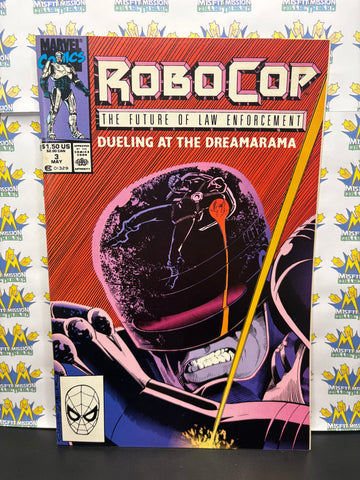 1990 Marvel Comics Robocop The Future of Law Enforcement #3