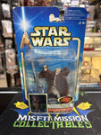 2002 Star Wars Attack of The Clones Obi Wan Kenobi Jedi Starfighter Pilot (New)