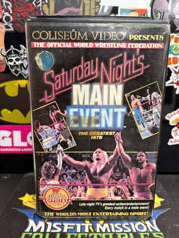 Coliseum Video WWF WWE Saturday Night’s Main Event Greatest Hits VHS Tape