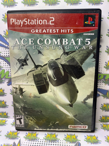 PS2 Sony PlayStation Greatest Hits Ace Combat 5 The Unsung War