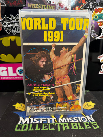 Coliseum Video WWF WWE World Tour 1991 VHS Tape