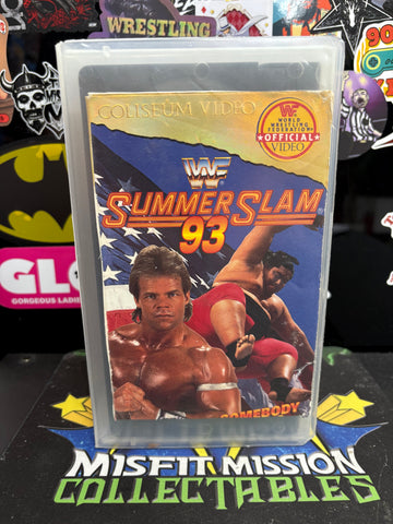 Coliseum Video WWF WWE SummerSlam 1993 VHS Tape