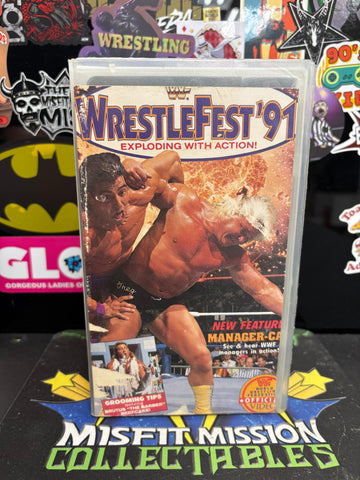 Coliseum Video WWF WWE Wrestlfest 1991 VHS Tape