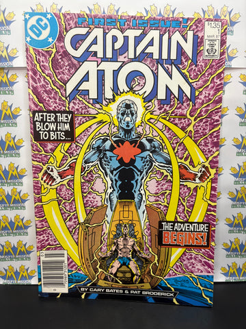 DC Comics March 1987 Captain Atom #1 Comic Book