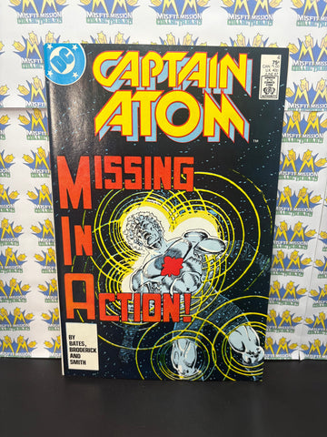 DC Comics June 1987 Captain Atom #4 Comic Book