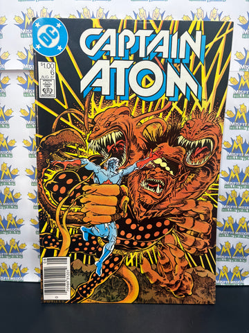 DC Comics August 1987 Captain Atom #6 Comic Book