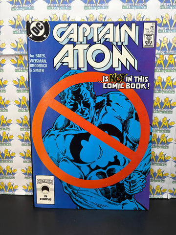 DC Comics December 1987 Captain Atom #10 Comic Book