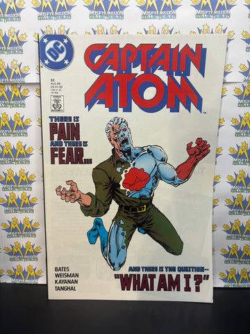 DC Comics August 1989 Captain Atom #32 Comic Book