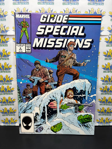 1987 Marvel Comics GI Joe Special Missions #6 Comic Books