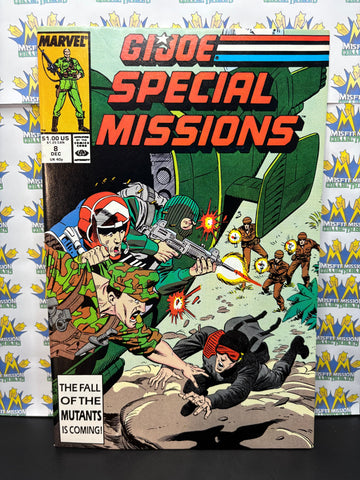 1987 Marvel Comics GI Joe Special Missions #8 Comic Books