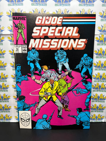 1988 Marvel Comics GI Joe Special Missions #10 Comic Books