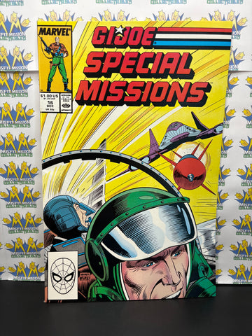 1988 Marvel Comics GI Joe Special Missions #16 Comic Books
