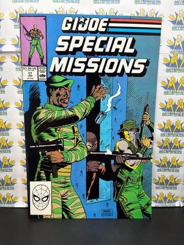1989 Marvel Comics GI Joe Special Missions #17 Comic Books