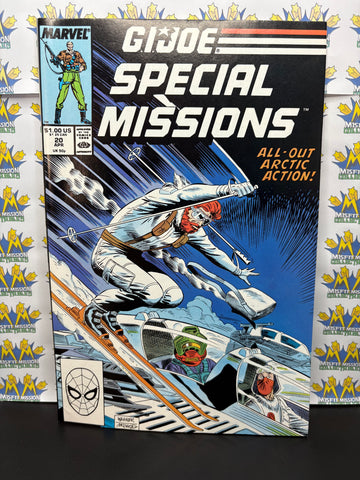 1989 Marvel Comics GI Joe Special Missions #20 Comic Books