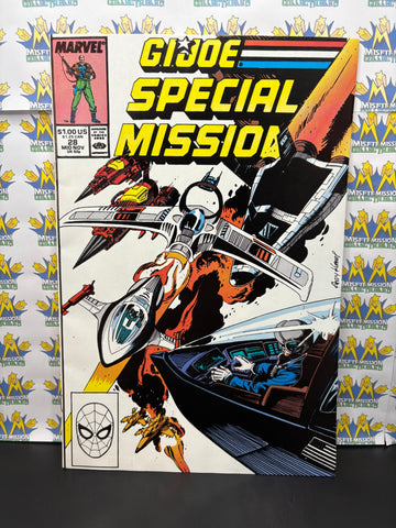 1989 Marvel Comics GI Joe Special Missions #28 Comic Books