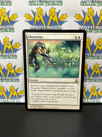 Magic the Gathering: White Instant Ghostway Card