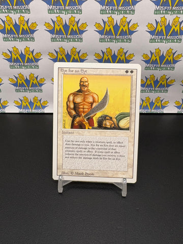 Magic the Gathering: White Instant Eye for an Eye Card