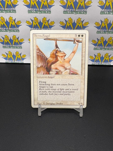 Magic the Gathering: White Summon Angel Serra Angel Card