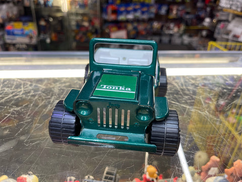 Vintage Tonka Green Fishing Jeep