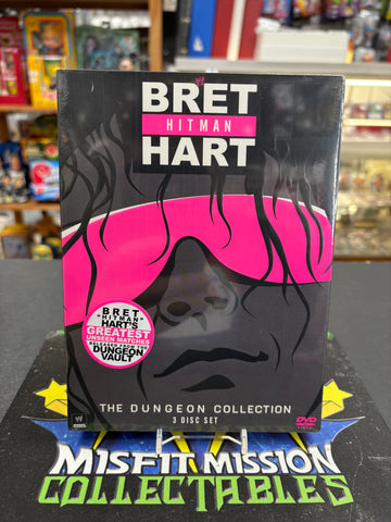 WWE Bret Hit Man Hart The Dungeon Collection DVD 3 Disc Set (New)