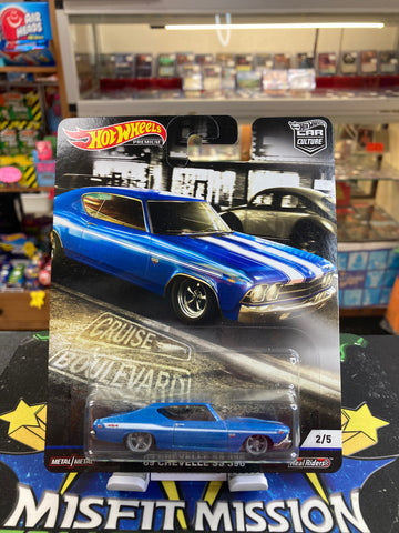 2019 Hot Wheels Real Riders ‘69 Chevelle SS 396 (New)