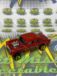 2012 Hot Wheels 1955 Bel Air 55 Drag Strip Red Gasser Car