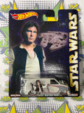 2015 Hot Wheels Premium Star Wars 1985 Chevy Astro Han Solo Van Real Riders Metal (New)