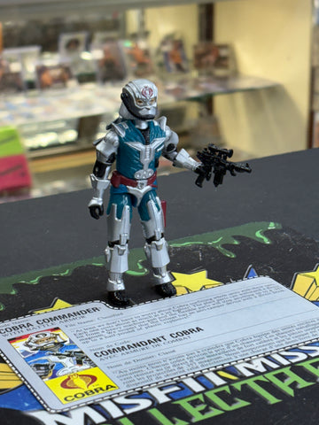 Vintage Hasbro 1987 GI Joe Battle Armor Cobra Commander Complete