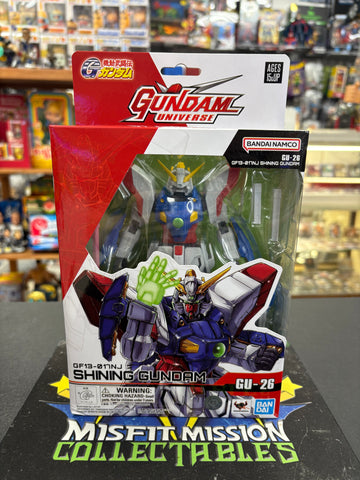 Bandai Gundam GU-26 Shining Gundam GF13-017NJ Figure  (New)