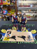 Vintage Hasbro 1985 GI Joe Crimson Guard Commanders Tomas and Xamot Complete