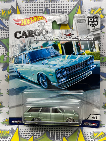 2017 Hot Wheels 50 Car Culture Cargo Carriers Nissan C10 Skyline Wagon The Misfit Mission Collectables