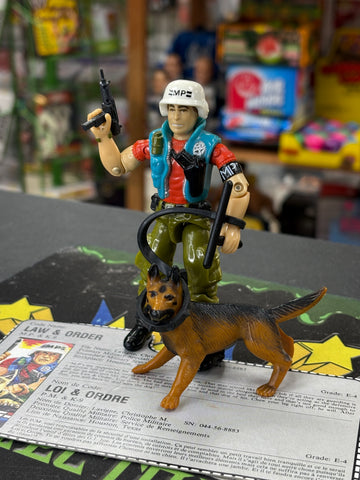Vintage Hasbro 1987 GI Joe Law & Order Complete