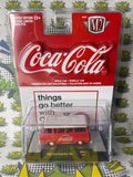 2018 M2 Machines Coca Cola 1:64 Scale 1965 Ford Econoline Delivery Van (New)