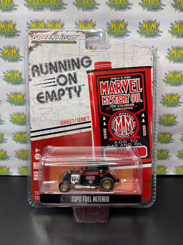 2019 Greenlight Series 7 Running on Empty Marvel Mystery Oil Topo Fuel Altered (New)