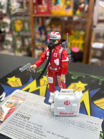 Vintage Hasbro 1986 GI Joe Lifeline Figure Complete