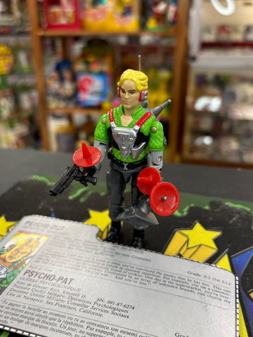 Vintage Hasbro 1987 GI Joe Psyche-Out Figure Complete