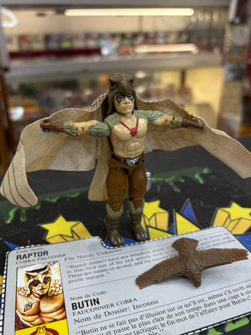 Vintage Hasbro 1987 GI Joe Raptor Figure