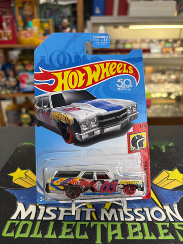 2017 Hot Wheels HW Daredevils ‘70 Chevelle SS Wagon Car (New)