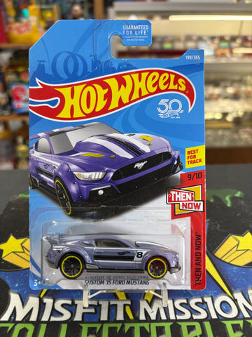 2017 Hot Wheels Then and Now Custom ‘15 Ford Mustang Car (New)