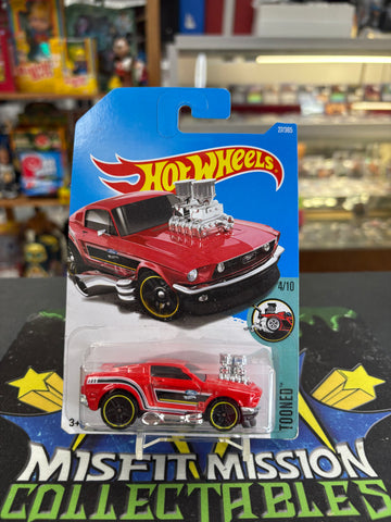 2015 Hot Wheels Tooned ‘68 Ford Mustang Car (New)