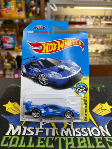 2015 Hot Wheels HW Speed Graphics 2016 Ford GT Race Car (New)