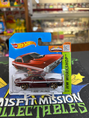 2013 Hot Wheels HW Workshops ‘71 Dodge Charger Car (New)