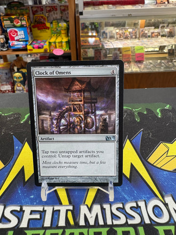 MTG Magic the Gathering: Uncommon Artifact Clock of Omens Card