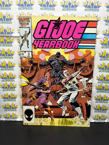 1987 Marvel Comics GI Joe Yearbook #3 Comic Book