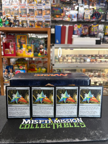 MTG Magic the Gathering: Artifact Pentrad Prism Card Set of Four
